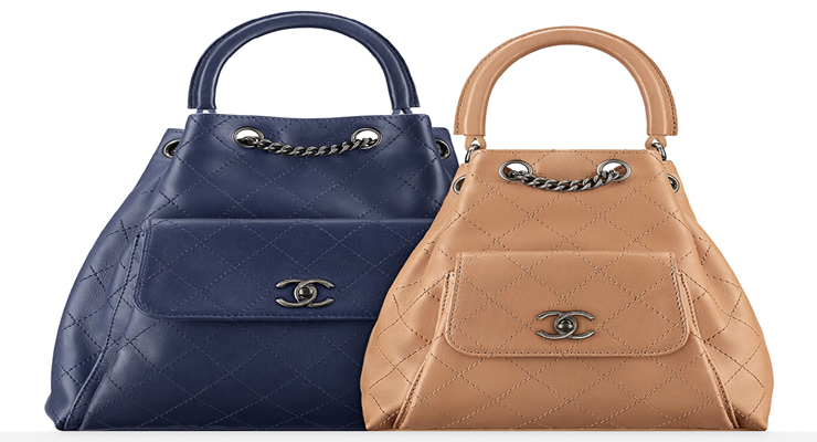 Chanel drawstring bag 2016
