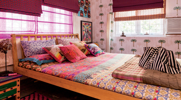 Krsna Mehta home bedroom interior
