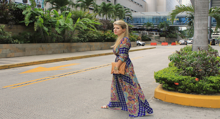Dress in Panama city – maxi dress