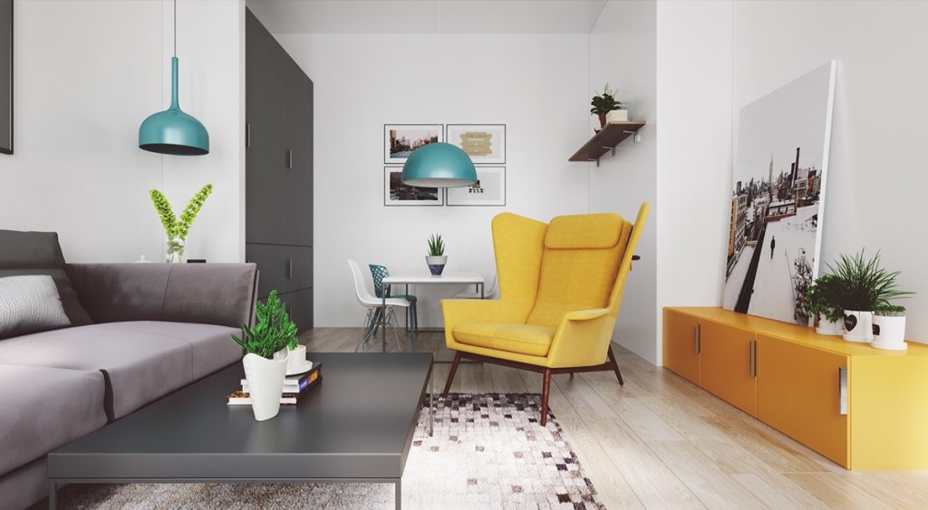 pops-of-mustard-living-room-mustard-living-room-chair-mustard-cabinetry